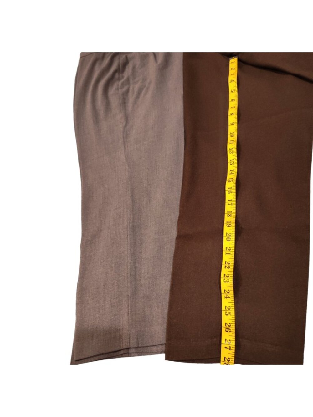 Brown and Gray 2 Pair Women Size 14 Pants